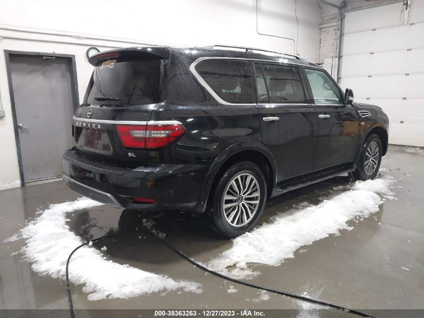 2021 NISSAN ARMADA SL 4WD - JN8AY2BB0M9792471