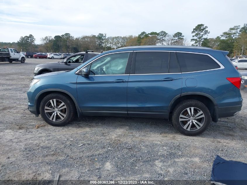 2016 HONDA PILOT EXL - 5FNYF6H58GB029441
