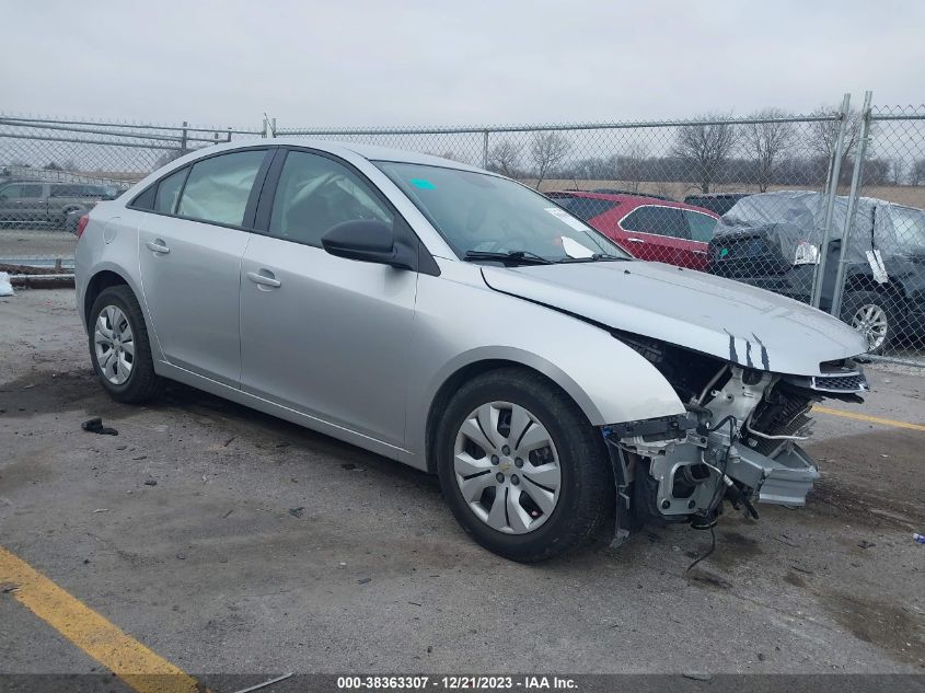 2013 CHEVROLET CRUZE LS - 1G1PA5SH4D7231985