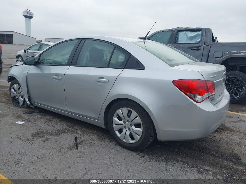 2013 CHEVROLET CRUZE LS - 1G1PA5SH4D7231985