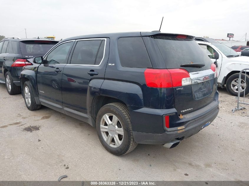 2016 GMC TERRAIN SLE - 2GKALMEK1G6138410