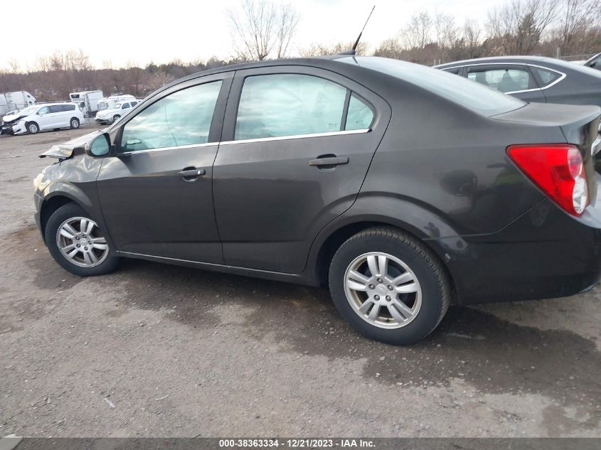 2013 CHEVROLET SONIC LT AUTO - 1G1JC5SH7D4193346