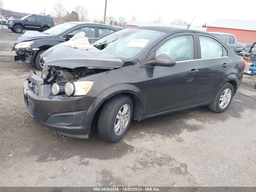2013 CHEVROLET SONIC LT AUTO - 1G1JC5SH7D4193346