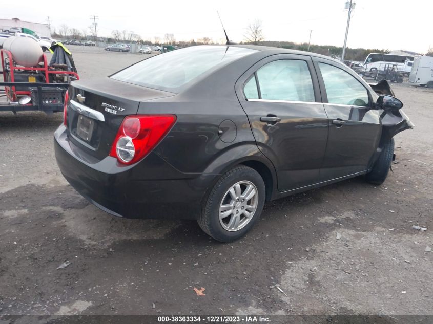 2013 CHEVROLET SONIC LT AUTO - 1G1JC5SH7D4193346