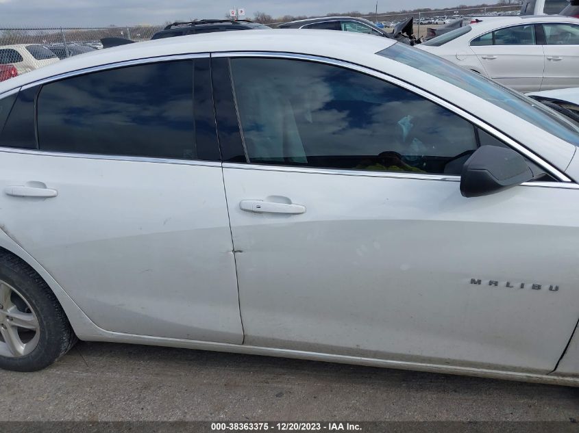 2022 CHEVROLET MALIBU FWD LS - 1G1ZB5ST7NF186042