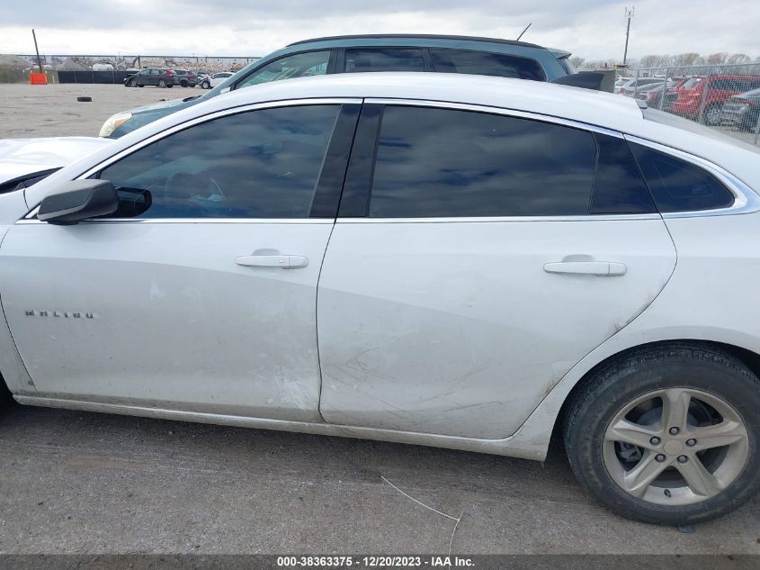 2022 CHEVROLET MALIBU FWD LS - 1G1ZB5ST7NF186042