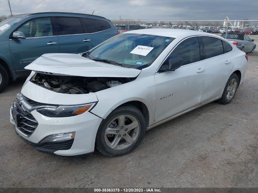 2022 CHEVROLET MALIBU FWD LS - 1G1ZB5ST7NF186042