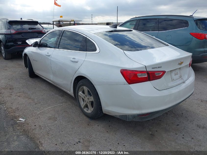 2022 CHEVROLET MALIBU FWD LS - 1G1ZB5ST7NF186042