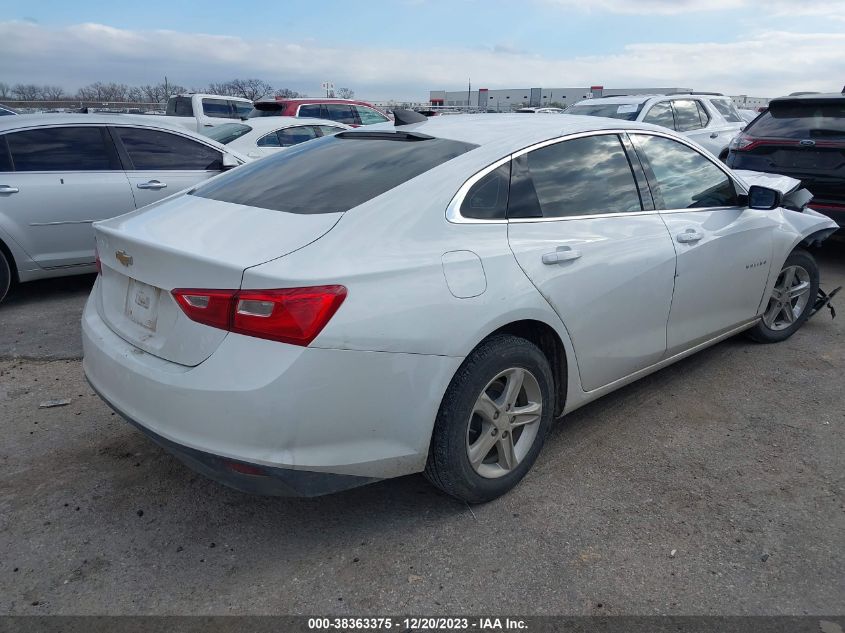 2022 CHEVROLET MALIBU FWD LS - 1G1ZB5ST7NF186042