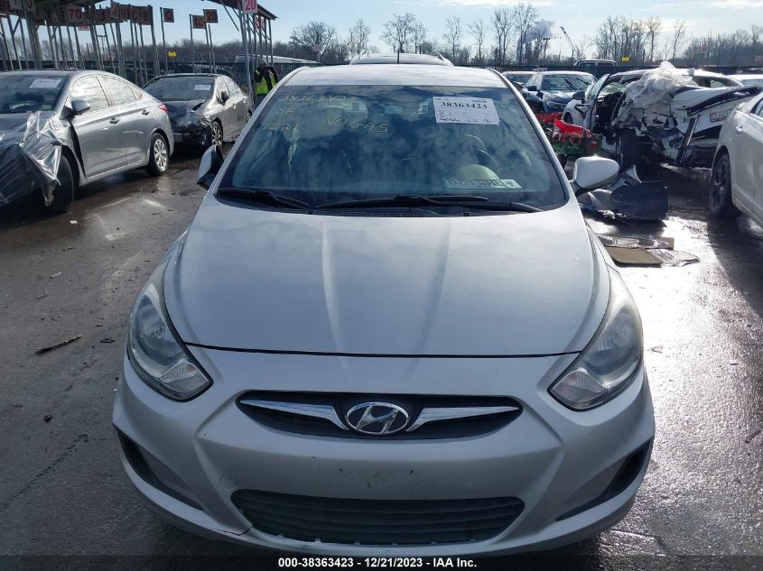 2013 HYUNDAI ACCENT GLS - KMHCT4AE6DU306796