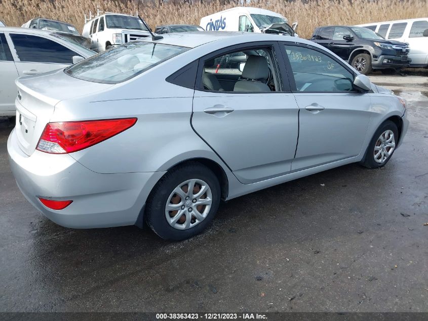2013 HYUNDAI ACCENT GLS - KMHCT4AE6DU306796