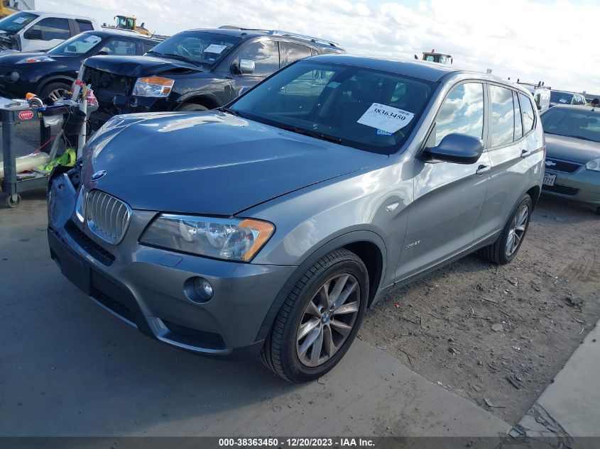 2014 BMW X3 XDRIVE28I - 5UXWX9C50E0D28321