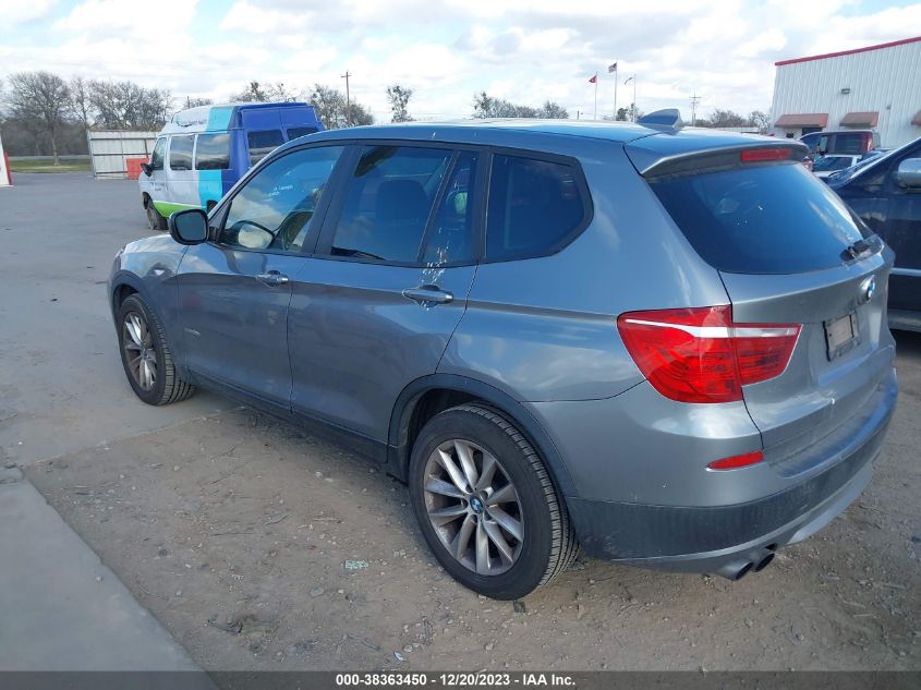 2014 BMW X3 XDRIVE28I - 5UXWX9C50E0D28321