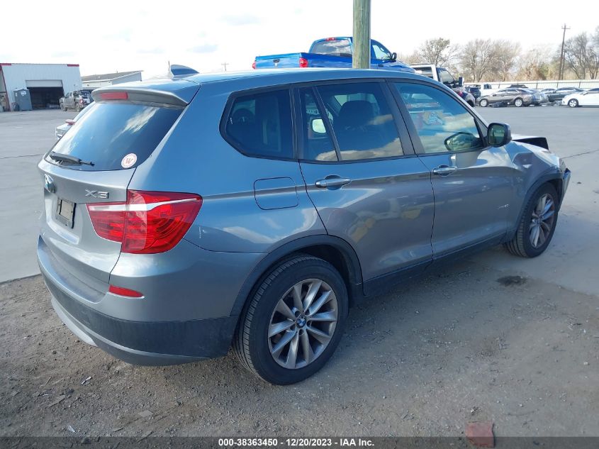 2014 BMW X3 XDRIVE28I - 5UXWX9C50E0D28321