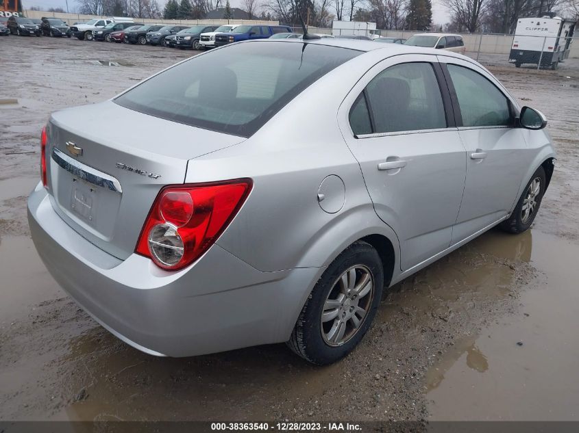 2013 CHEVROLET SONIC LT AUTO - 1G1JC5SGXD4168254