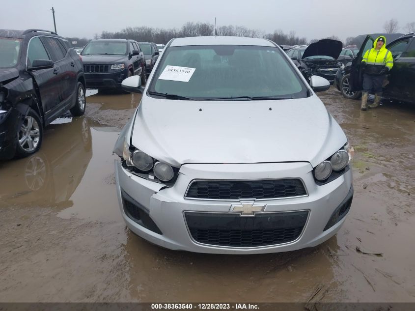 2013 CHEVROLET SONIC LT AUTO - 1G1JC5SGXD4168254