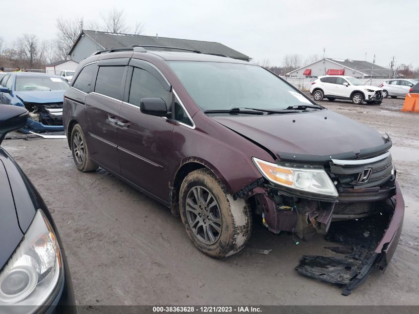 2013 HONDA ODYSSEY EXL - 5FNRL5H65DB067074