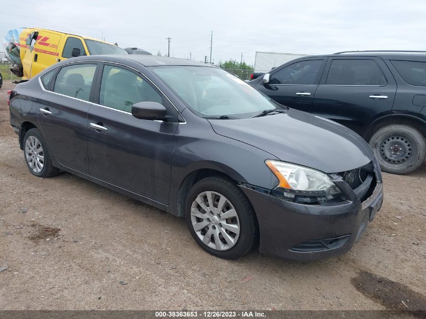 2014 NISSAN SENTRA S/SV/SR/SL - 3N1AB7AP7EY219685