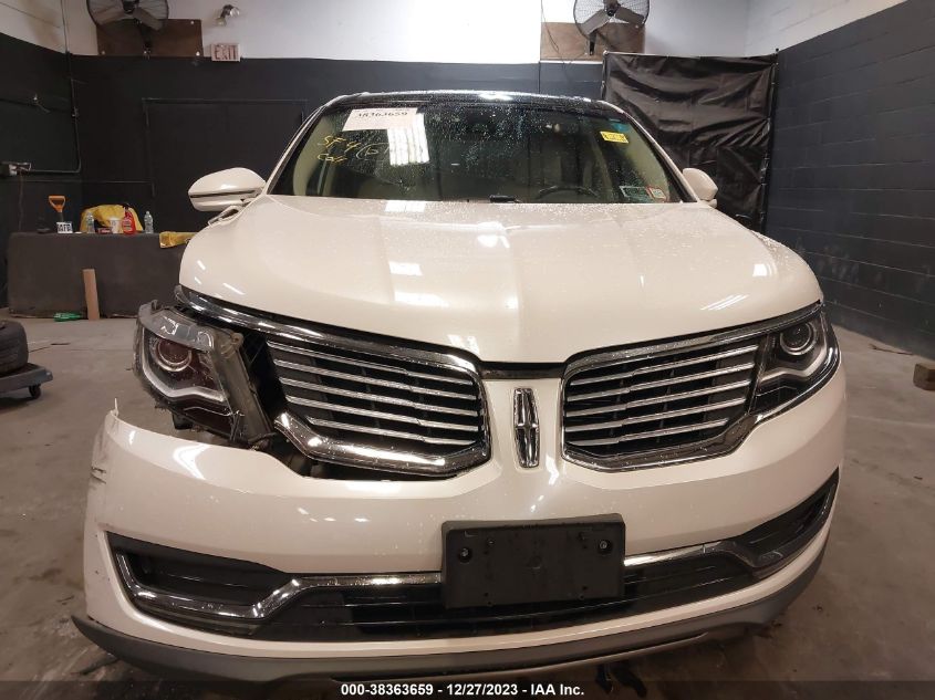2016 LINCOLN MKX RESERVE - 2LMTJ8LR2GBL86500