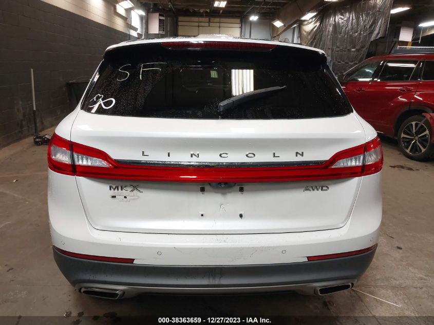 2016 LINCOLN MKX RESERVE - 2LMTJ8LR2GBL86500
