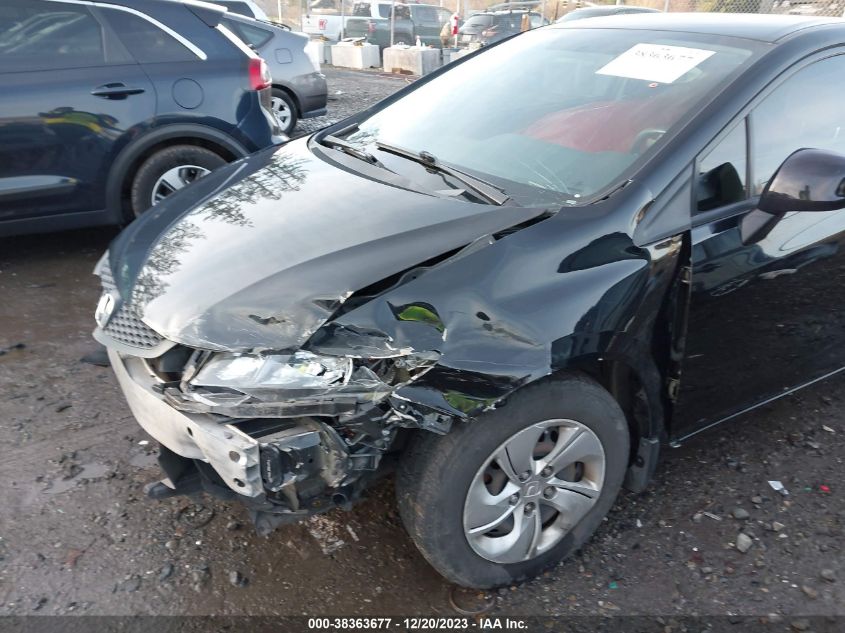 2013 HONDA CIVIC - 28GFG3B56BH507679