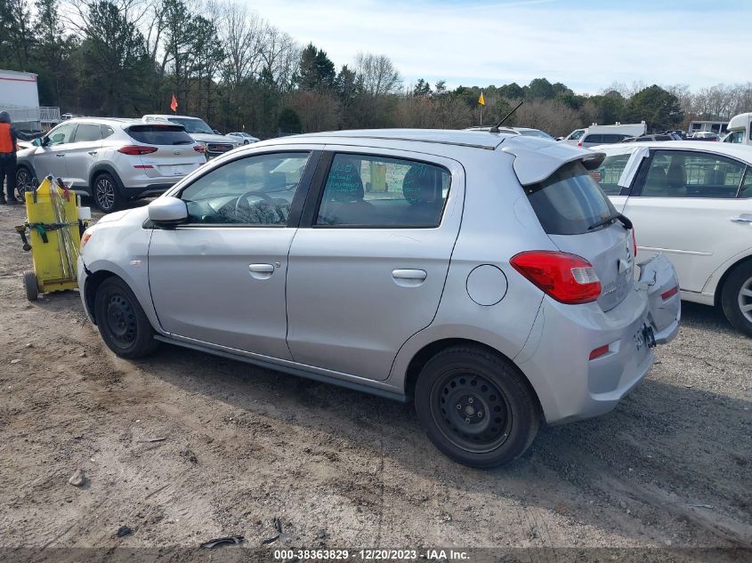 VIN ML32A3HJ5LH005028 2020 MITSUBISHI MIRAGE SE