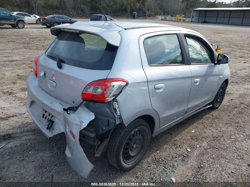 VIN ML32A3HJ5LH005028 2020 MITSUBISHI MIRAGE SE