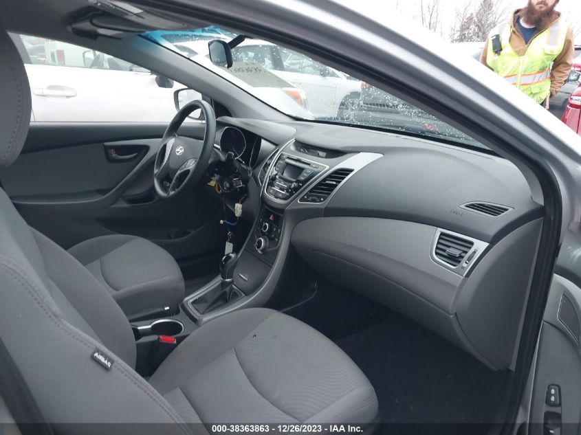 5NPDH4AE9GH705100 | 2016 HYUNDAI ELANTRA