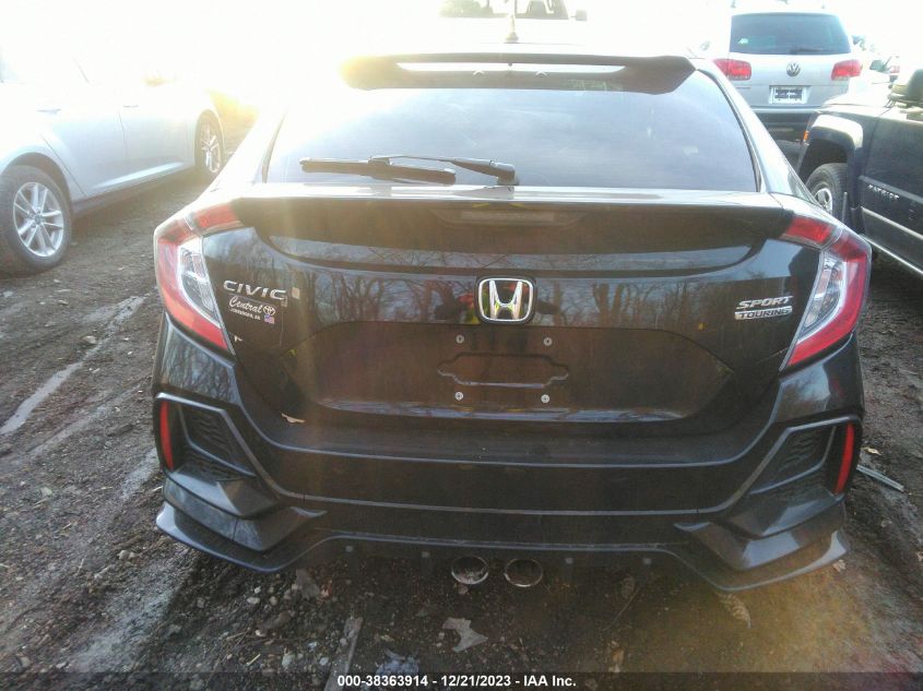 2021 HONDA CIVIC SPORT TOURING - SHHFK7H90MU204190