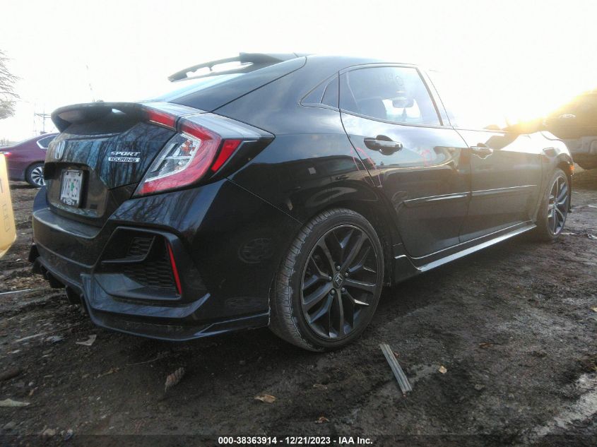 2021 HONDA CIVIC SPORT TOURING - SHHFK7H90MU204190