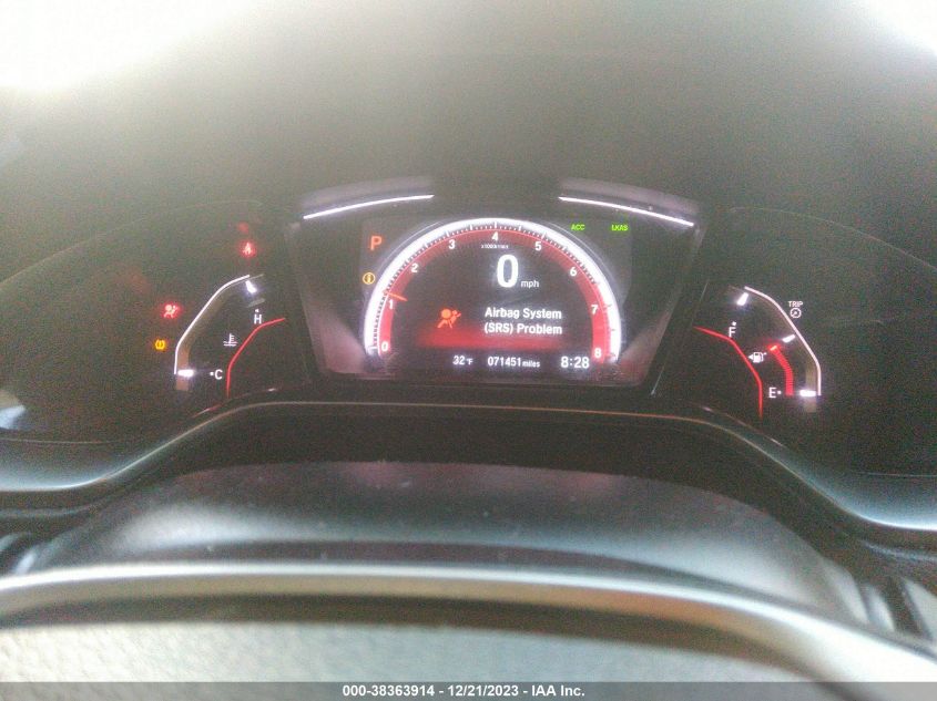 2021 HONDA CIVIC SPORT TOURING - SHHFK7H90MU204190