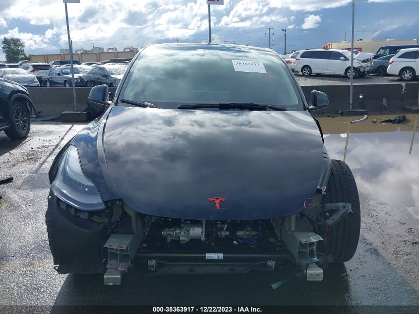2022 TESLA MODEL Y - 7SAYGDEF8NF452194