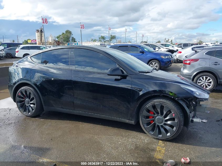 2022 TESLA MODEL Y - 7SAYGDEF8NF452194