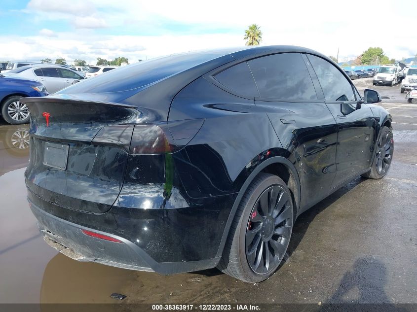 2022 TESLA MODEL Y - 7SAYGDEF8NF452194