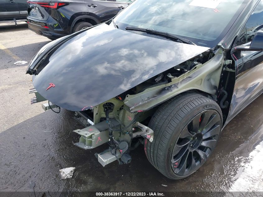2022 TESLA MODEL Y - 7SAYGDEF8NF452194