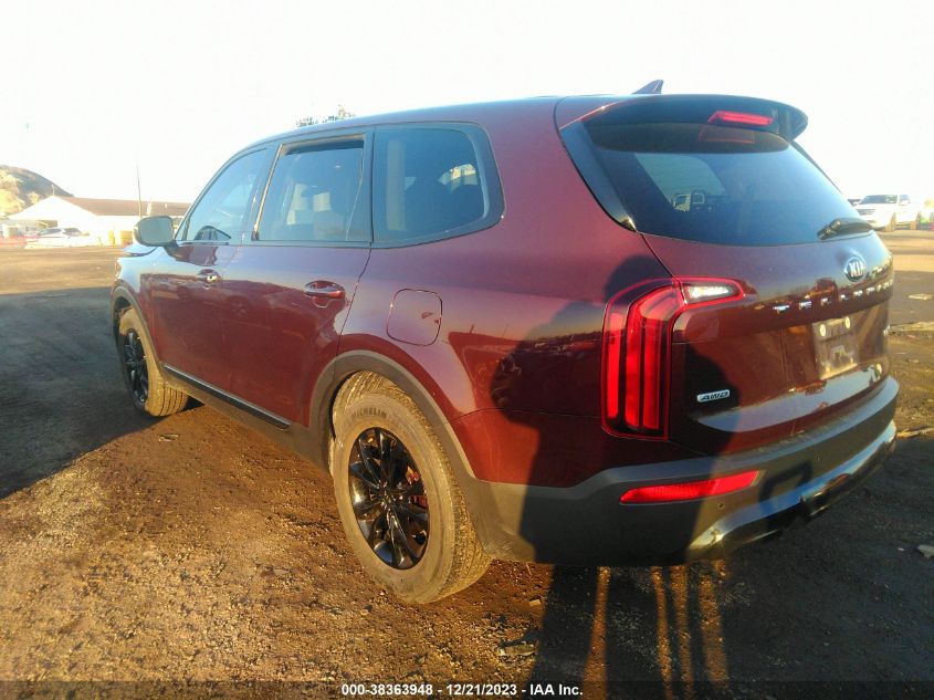 2020 KIA TELLURIDE LX - 5XYP2DHC1LG008265
