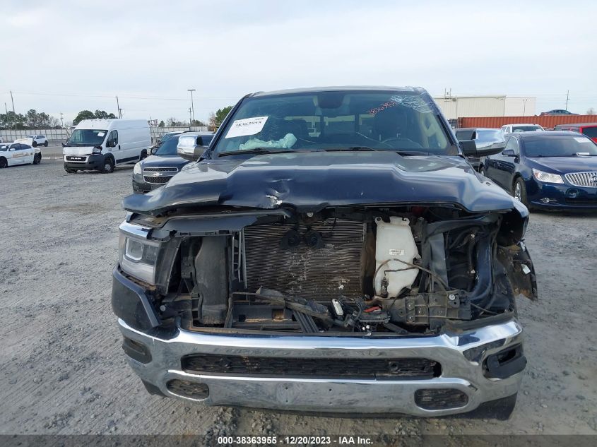 2019 RAM 1500 LARAMIE  4X2 5'7 BOX - 1C6RREJT3KN822002