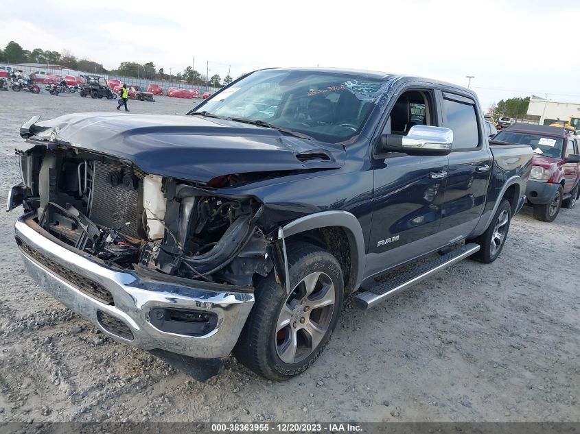 2019 RAM 1500 LARAMIE  4X2 5'7 BOX - 1C6RREJT3KN822002
