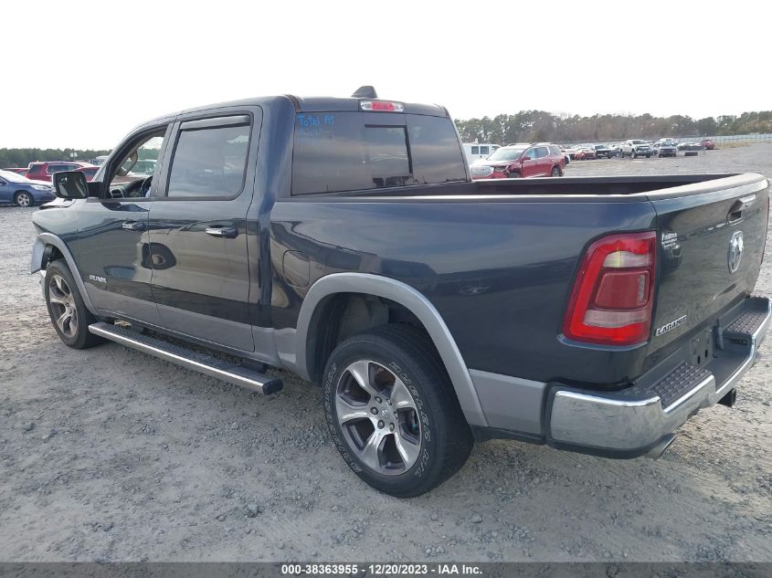 2019 RAM 1500 LARAMIE  4X2 5'7 BOX - 1C6RREJT3KN822002