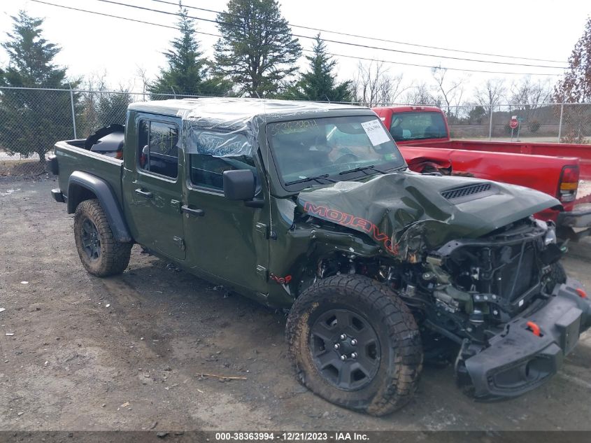 1C6JJTEG9NL151814 JEEP GLADIATOR MOJAVE 2022