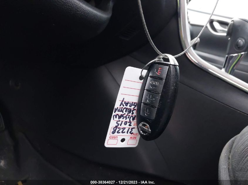 2015 NISSAN SENTRA S/SV/SR/SL - 3N1AB7AP1FL668522