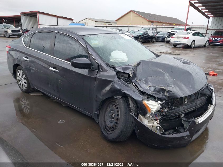 2015 NISSAN SENTRA S/SV/SR/SL - 3N1AB7AP1FL668522