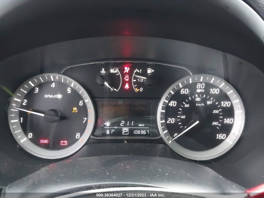 2015 NISSAN SENTRA S/SV/SR/SL - 3N1AB7AP1FL668522