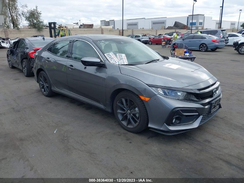 2021 HONDA CIVIC EX - SHHFK7H67MU205455
