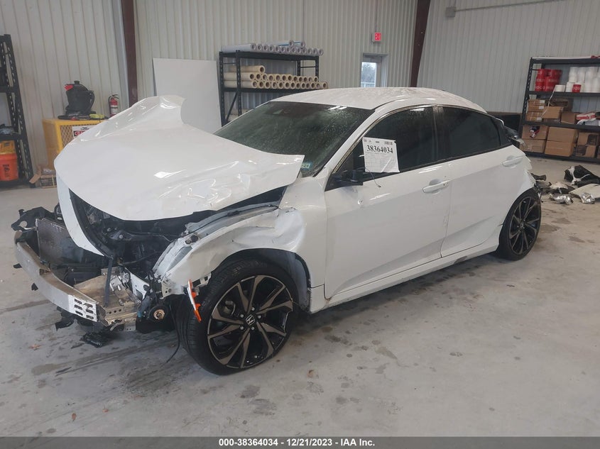 VIN 2HGFC2F83MH522196 2021 HONDA CIVIC SPORT