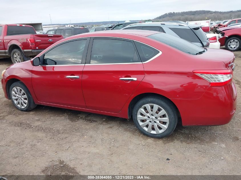 2014 NISSAN SENTRA SV - 3N1AB7AP8EL631210