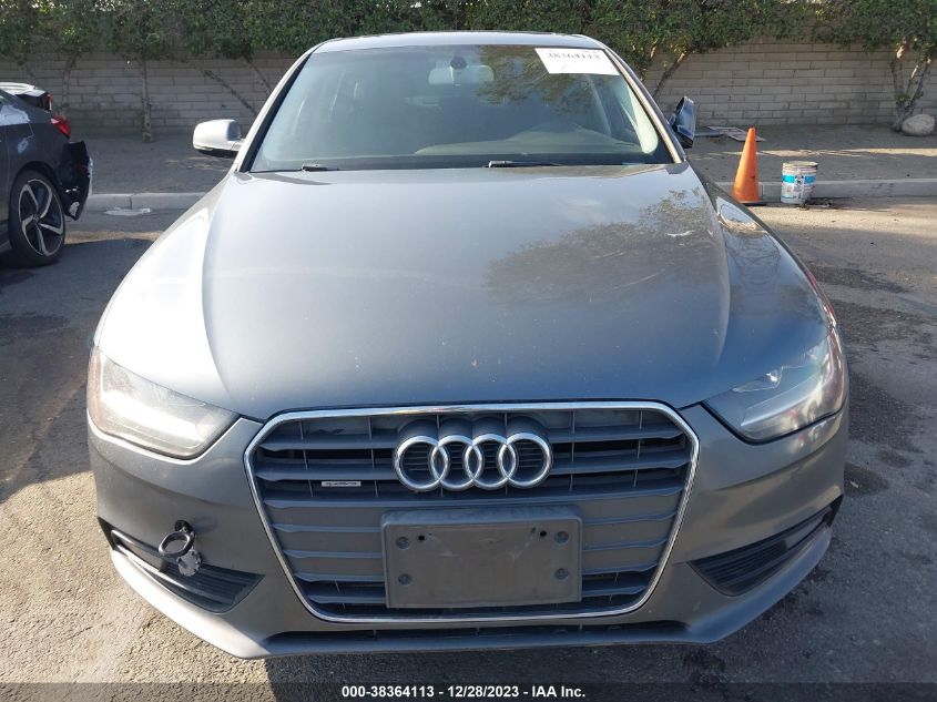 2013 AUDI A4 2.0T PREMIUM - WAUBFAFL3DN039010