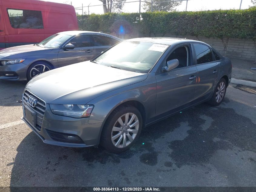 2013 AUDI A4 2.0T PREMIUM - WAUBFAFL3DN039010