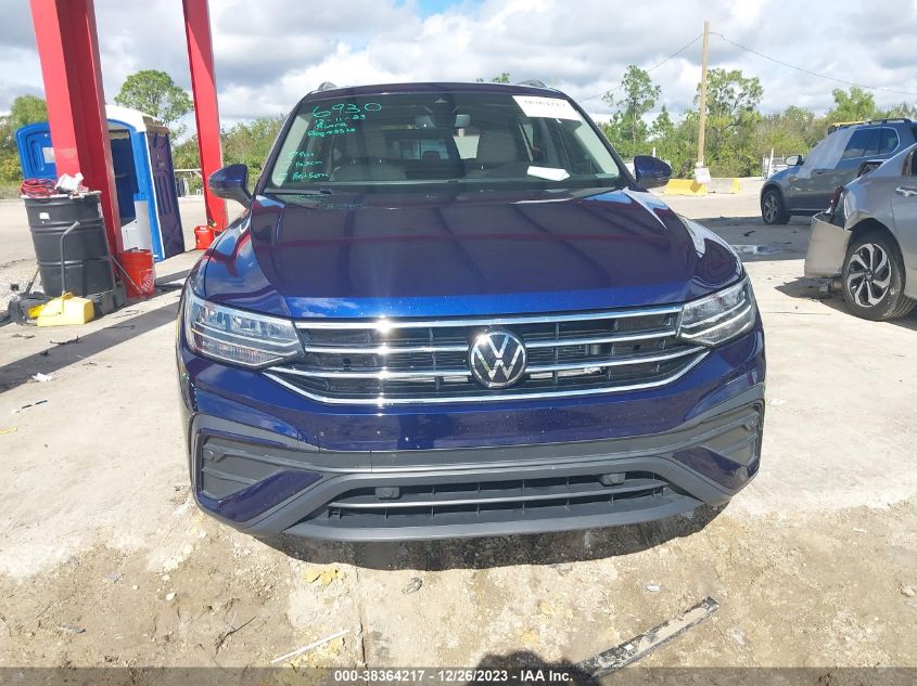 2022 VOLKSWAGEN TIGUAN SE - 3VV2B7AX9NM042888