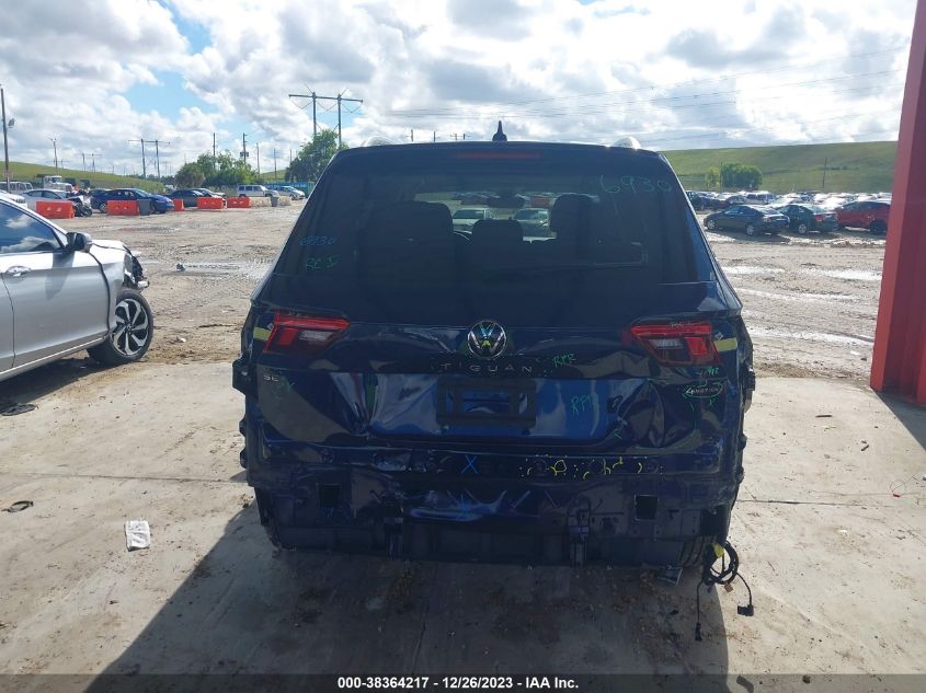 2022 VOLKSWAGEN TIGUAN SE - 3VV2B7AX9NM042888